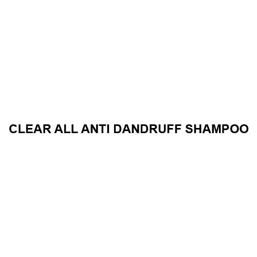 Clear All Anti Dandruff Shampoo - Gender: Female