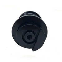 Excavator Track Roller Assembly - Color: Black