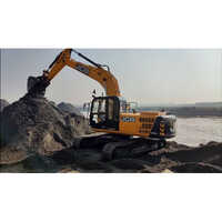 Jcb Nxt 215lc Excavator - Stainless Steel, 21500kg, Yellow | High Efficiency, 1.02 Cum Maximum Bucket Capacity, 6732mm Max Digging Depth