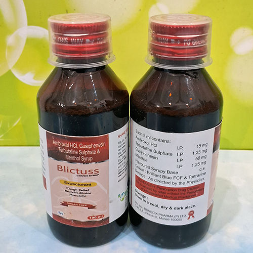 Blictuss Cough Syrup - Drug Type: General Medicines