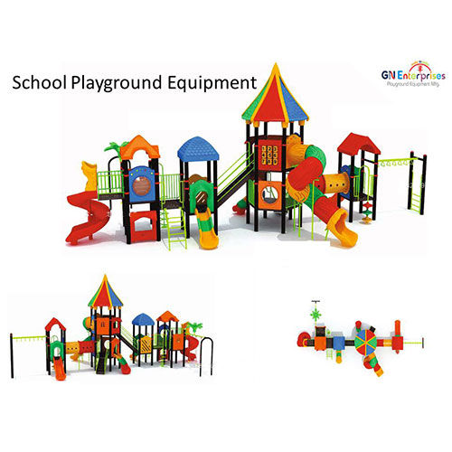 School Playground Equipment - Material: Frp & Metal