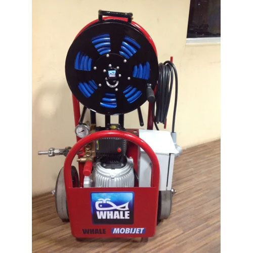 Mobile Jet Cleaning Machine - Color: Red