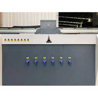Uv Glass Flatbed Printing Machine - Mild Steel, Standard Size | Automatic With Frequency Speed Control, Long-lasting Uv Curing Ink, 1-year Warranty