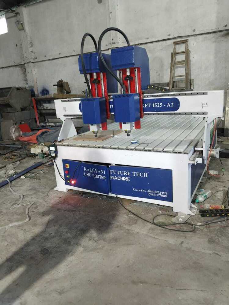 1525 A2 Double Head Cnc Router Machine - General Use: Industrial