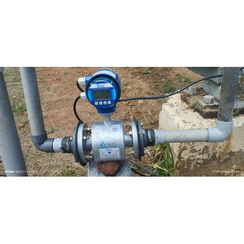 Waste Water Flow Meter - Color: Blue