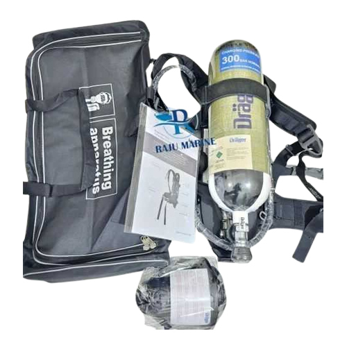 Drager PSS 3000 SCBA Black Plate Self Contained Breathing