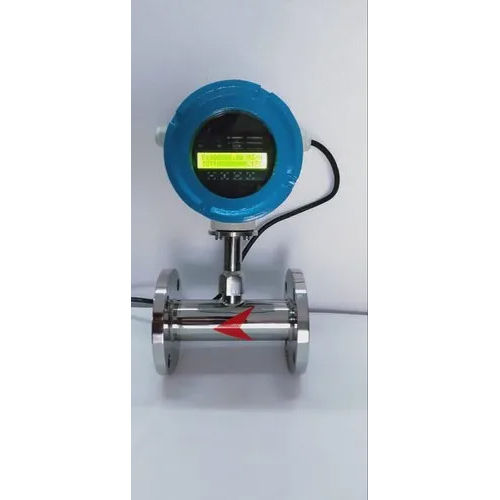 Ss Hydraulic Oil Flow Meter - Color: Blue