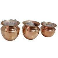 Copper Pooja Lota - Color: Golden