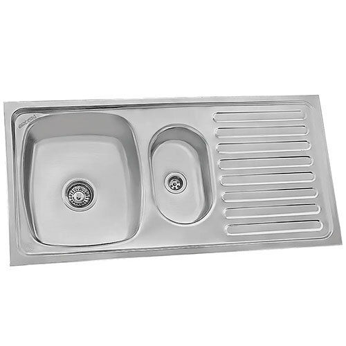 Saffron Premium Kitchen Sink - Color: Silver