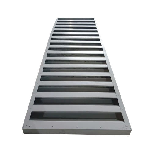 Facade Metal Louvers - Color: Silver