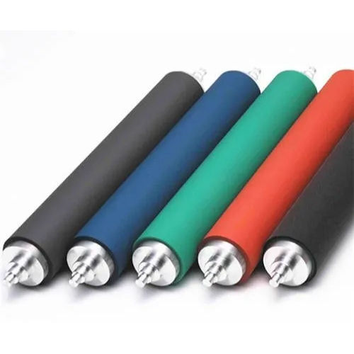 Polyurethane Rubber Roller - Color: Multicolour