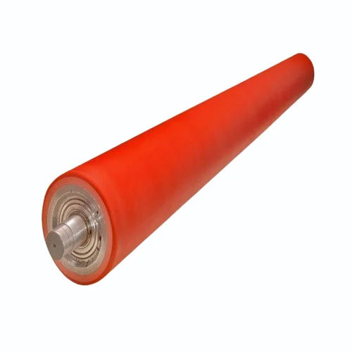 Pu Slitting Roller - Color: Red