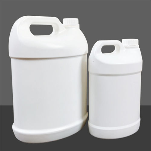 Oval Shape Jerry Can - Color: White