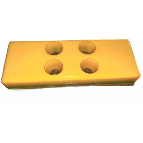 Polyurethane Track Pad - Color: Yellow