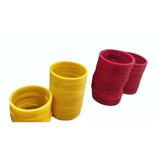 Polyurethane Slitter Machine Over Arm Spacers - Color: Multicolored