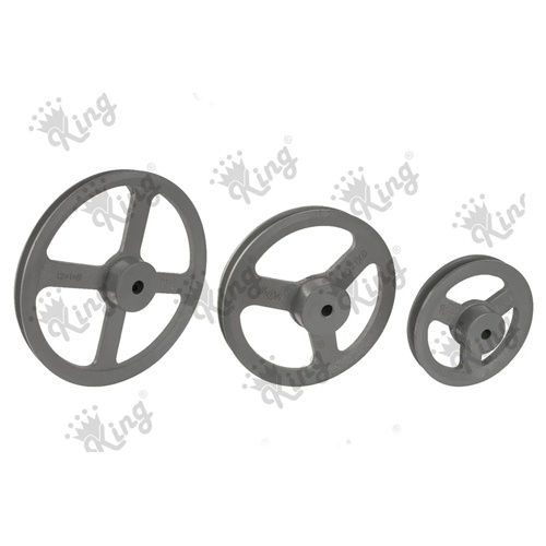 Single Groove Pulley - Color: Grey