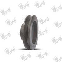 V Groove Pulley - Grey | Various Sizes Available For Industrial Use, Designed For Efficient Power Transfer With V-belts
