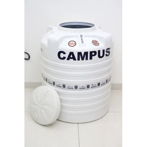 Double Layer Water Storage Tanks - Color: White