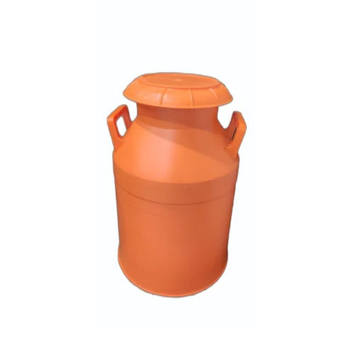 30 Litre Plastic Milk Can - Color: Orange