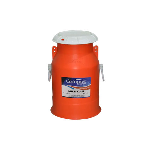 20 Litre Plastic Milk Can - Color: Blue & Orange