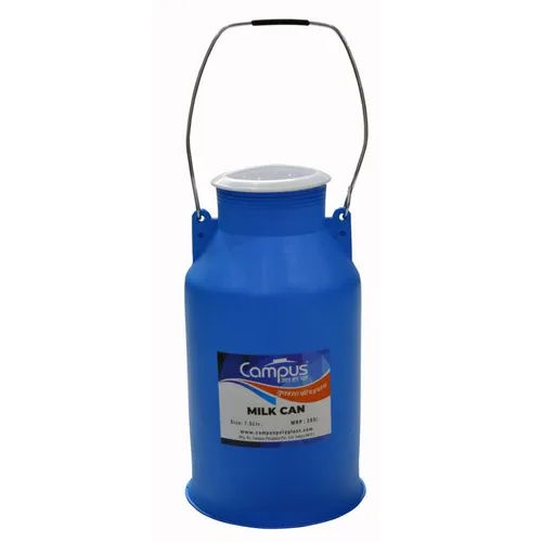 7.5 Litre Plastic Milk Can - Color: Blue