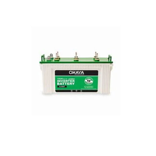 120ah Okaya Solar Battery - Color: White