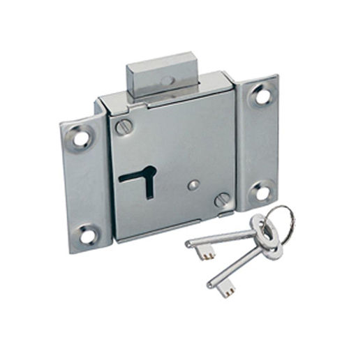 Cabinet Cupboard Lock - Color: Silver