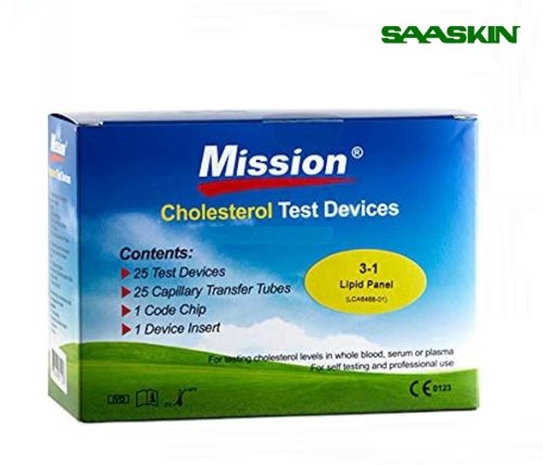 Acon Mission Cholesterol Test Devices- 3-in-1 Lipid Panel