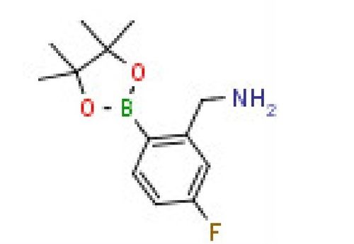 2-Aminomethyl-4-fluorophenylboronic acid, pinacol ester