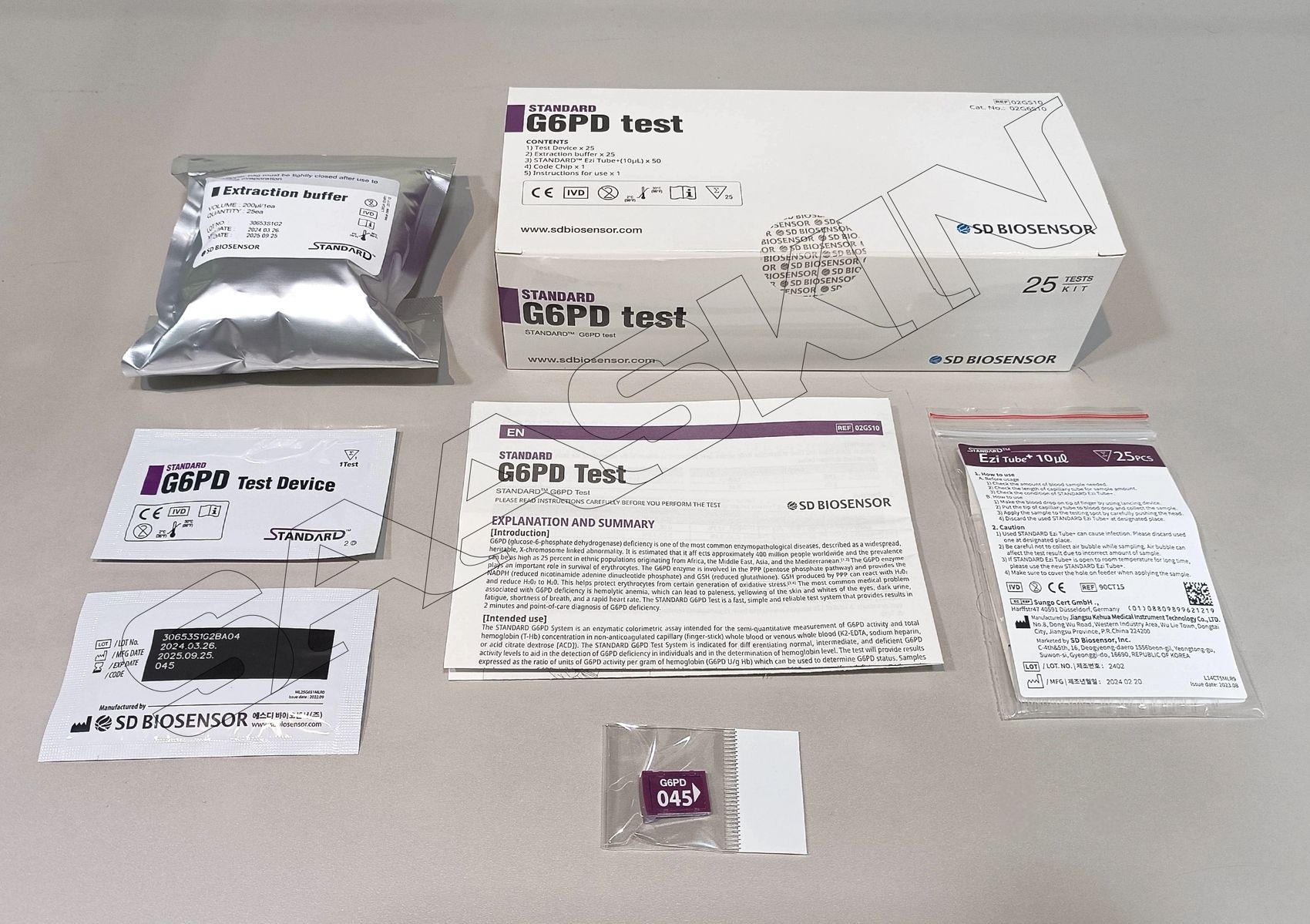 SD Biosensor STANDARD G6PD Test Strip