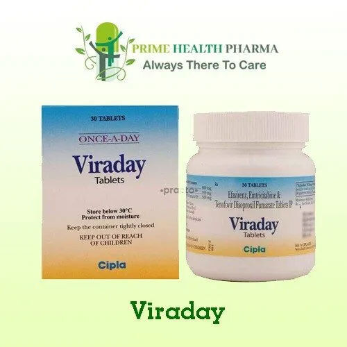 Viraday Tablets - Storage: Dry Place