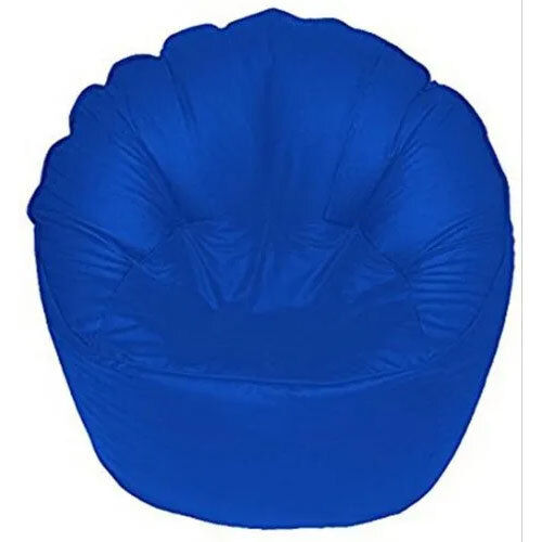 Blue Sofa Chair Bean Bag Cover Without Bean