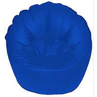 Blue Sofa Chair Bean Bag Cover Without Bean
