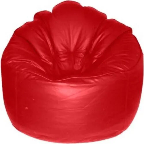 Red Sofa Chair Bean Bag Cover Without Beans