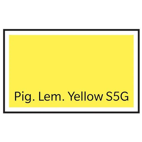 S5G Lemon Yellow Pigment - Grade: Industrial