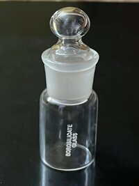 Weighing Bottles - High-quality Glass, 5 X 40 Inches, Transparent Color | Ideal For Industrial Lab Use, Durable Design With Warranty