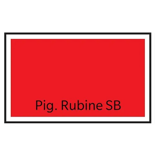 Sb Rubine Pigment - Color: Red