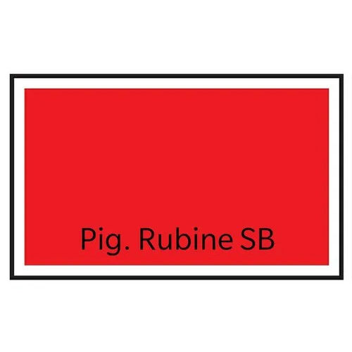 Sb Rubine Pigment - Color: Red