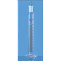 Cylinder With Ic Stopper - High-quality Glass, Transparent Design | Industrial And Laboratory Use, Leak-resistant, Warranty Included
