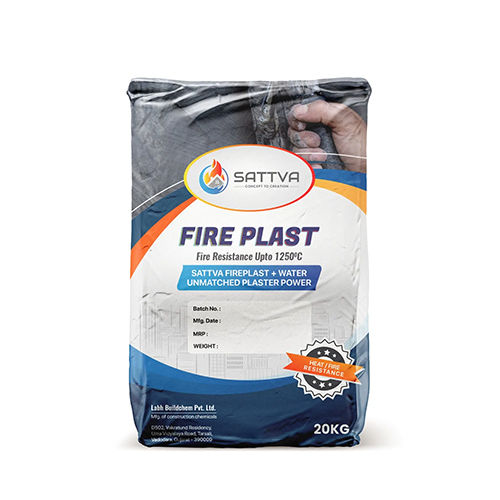 20Kg Sattva Fireplast Water Unmatched Plaster Power - Feature: High Quality