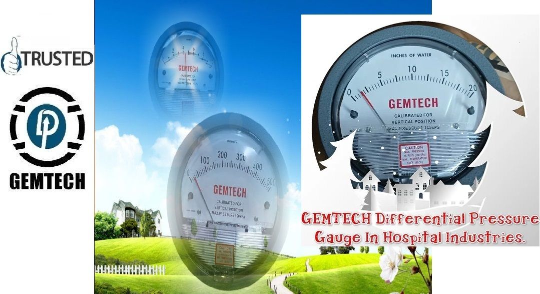 Model G2300-30 CM Gemtech Differential Pressure Gauges Range 15-0-15 CM Wc From Bareta Bathinda (PB)