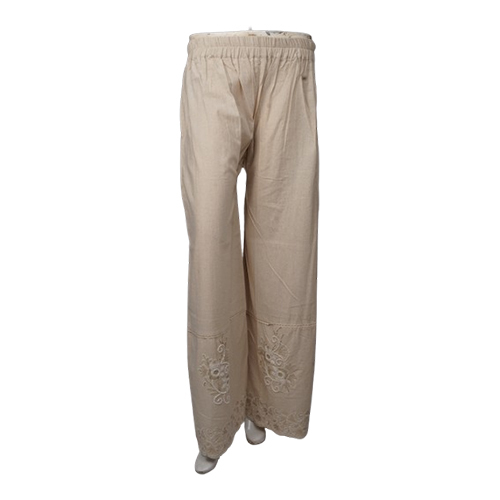 Applique Embroidery Pant