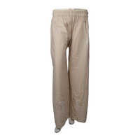 Applique Embroidery Pant - Khadi Cotton Palazzo Pants, Plus Size To Xxxl, Non-toxic, Cool Dry, Summer & All Season Wear, Intricate Handmade Design