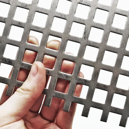 Square Hole Perforated Sheet