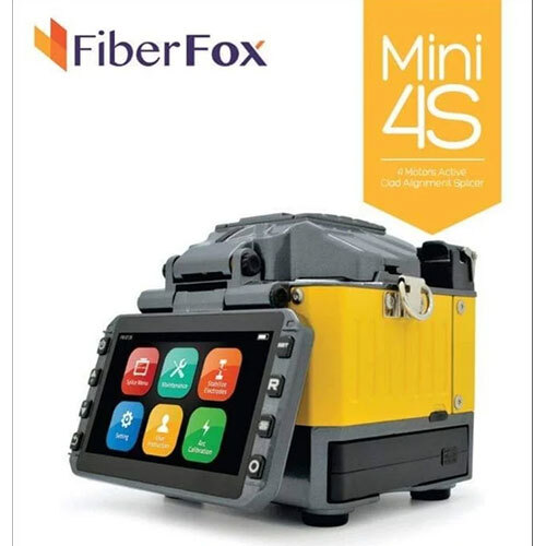 Fiberfox mini4s fiber optic fusion splicer splicing machine