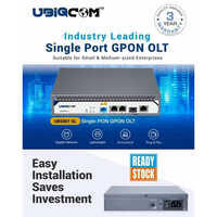 Ubiqcom 1 Port Gpon Olt - Application: Industrial