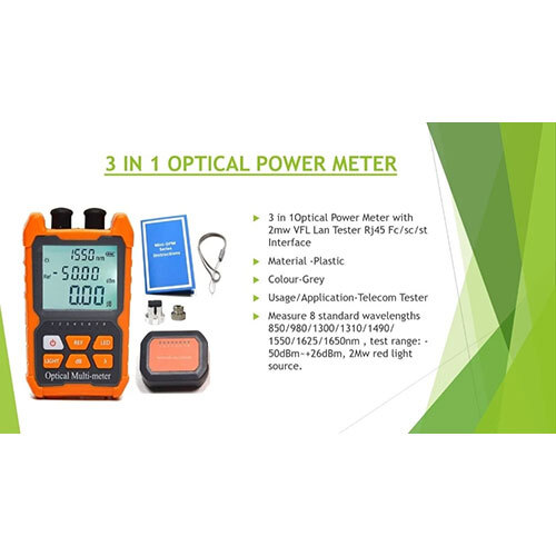 Optical power meter 3 in 1