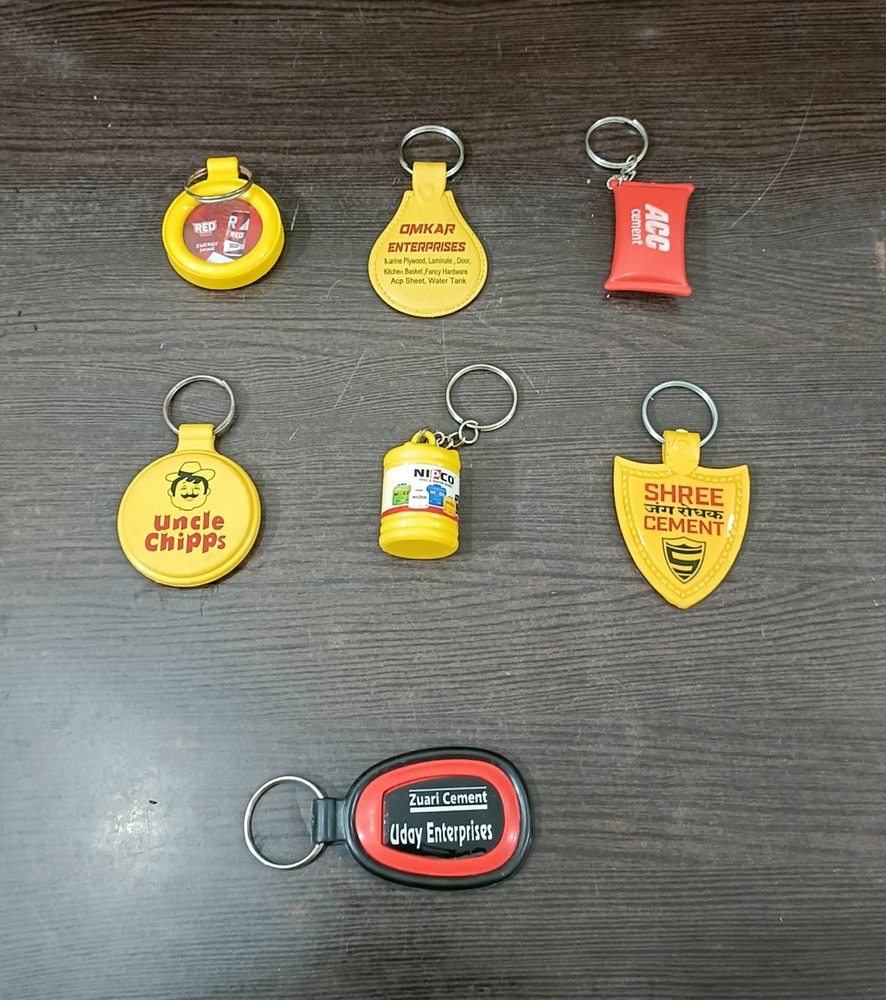 Promotional Plastic Keychain - Color: As Per Your Need