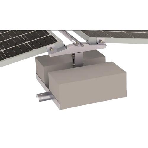 Dual Flex Rack Flat Roof Solar Panel