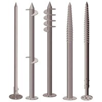 Steel Ground Screws